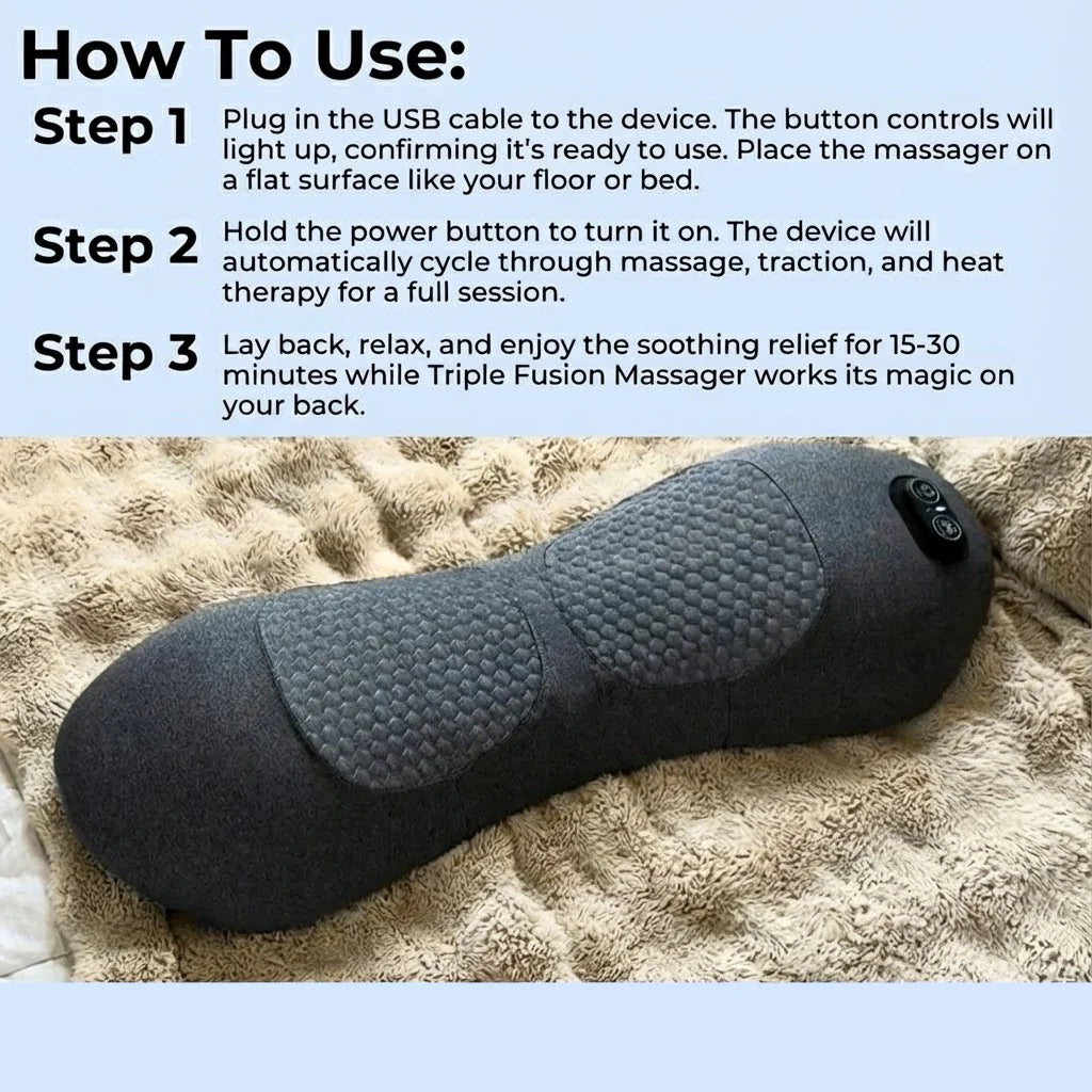 Relify™ Triple Fusion Massager